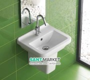 Раковина для ванной подвесная Hatria Erika Pro 45х38 см белый YXGI01