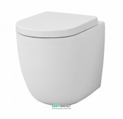 Унитаз напольный ArtCeram File 2.0 36х52 см санфарфор белый матовый FLV002 05;00