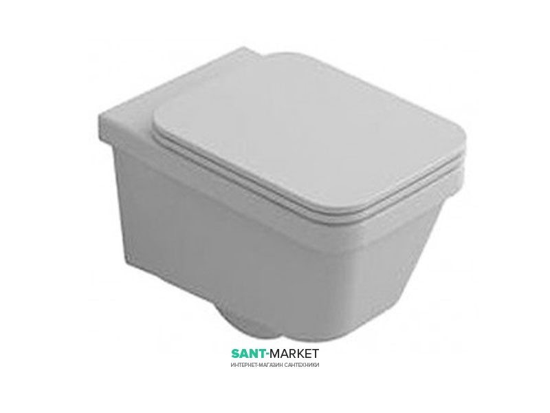 Унітаз підвісний Hatria Erika Pro 34.5х53 см білий YXJ001