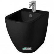 Біде підлогове ArtCeram Faster 37х53 см чорний глянсовий FSB002 03; 00