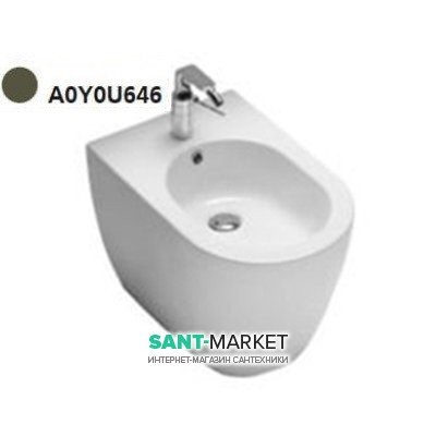 Біде підлогове з одним отвором Hatria Fusion 35.5х54 см ліс A0Y0U646