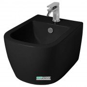 Біде підвісне ArtCeram Faster 36,5х53 см чорний глянсовий FSB001 03; 00