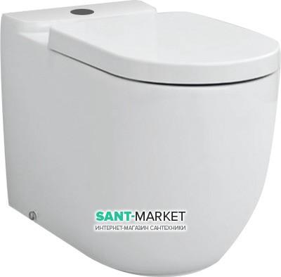 Чаша унітазу-моноблок ArtCeram File 2.0 36х67 см білий матовий FLV003 05; 00