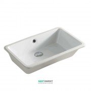 Раковина для ванної ArtCeram Gea 53х34,5 см білий глянсовий GEL001 01; 00