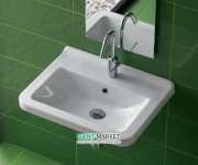 Раковина для ванної підвісна Hatria Erika Pro 60х45 см білий YXGK01