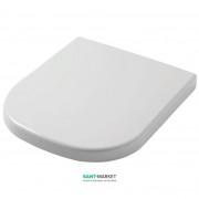 Сиденье с крышкой для унитаза ArtCeram Faster белый глянцевый/хром FSA002 01;71