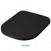 Сидіння з кришкою для унітазу ArtCeram Faster чорний глянсовий FSA003 03