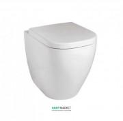 Унитаз напольный ArtCeram Faster 37х53 см белый матовый FSV005 05;00