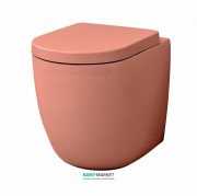 Унітаз підлоговий ArtCeram File 2.0 37х53 см червоний корал FLV005 14; 00