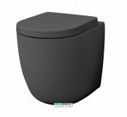 Унитаз напольный ArtCeram File 2.0 37х53 см безободковый серый FLV005 15;00