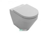 Унитаз приставной напольный с универсальным выходом Hatria DAYTIME EVO 37х56 см YXV701