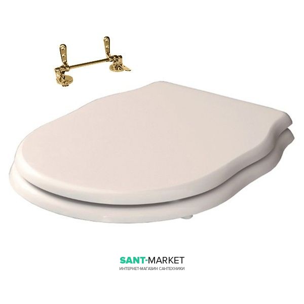 Комплект петель для сиденья с крышкой для унитаза ArtCeram Hermitage бронза HEA001 72