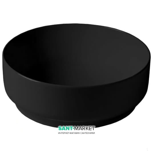 Раковина для ванної ArtCeram Gio Evolution Ø42 см чорний глянсовий GIL002 03; 00