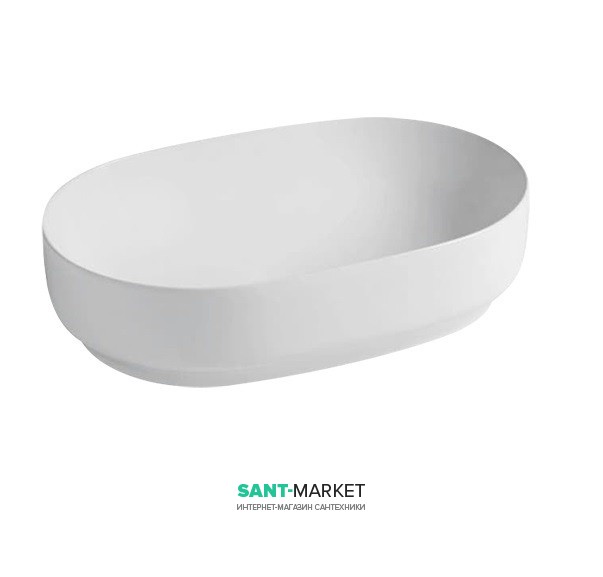 Раковина для ванной ArtCeram Gio Evolution 60х40 см белый глянцевый GIL003 01;00