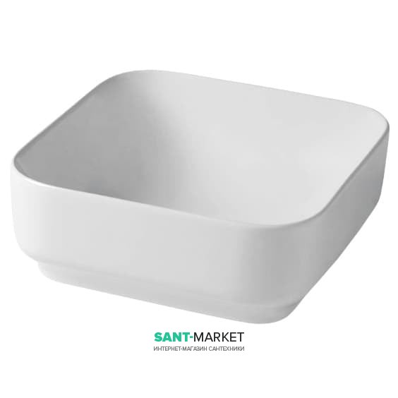 Раковина для ванной ArtCeram Gio Evolution 40х40 см белый матовый GIL004 05;00