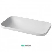 Раковина для ванної ArtCeram Gio Evolution 60х37 см білий глянсовий GIL005 01; 00