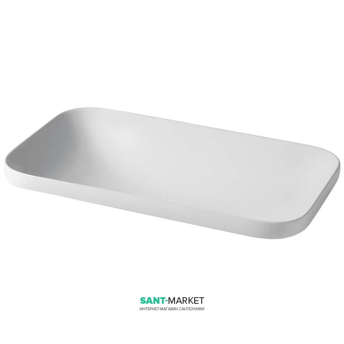 Раковина для ванної ArtCeram Gio Evolution 60х37 см білий матовий GIL005 05; 00