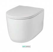 Унітаз підвісний ArtCeram Gio Evolution 36,5х55 см білий глянсовий GIV001 01; 00