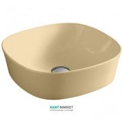Раковина для ванної ArtCeram Ghost 42х42 см санфарфор жовтий GHL001 12; 00