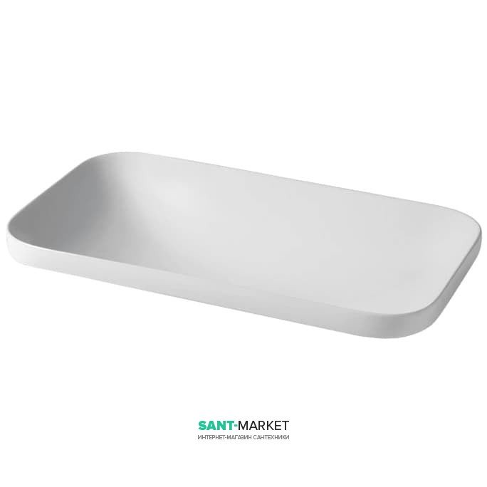 Раковина для ванной ArtCeram Gio Evolution 60х37 см белый глянцевый GIL005 01;00