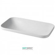 Раковина для ванної ArtCeram Gio Evolution 60х37 см білий матовий GIL005 05; 00