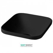 Раковина для ванної ArtCeram Gio Evolution 43х37 см чорний глянсовий GIL006 03; 00