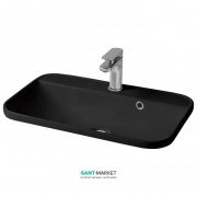 Раковина для ванної ArtCeram Gio Evolution 60х40 см чорний глянсовий GIL007 03; 00