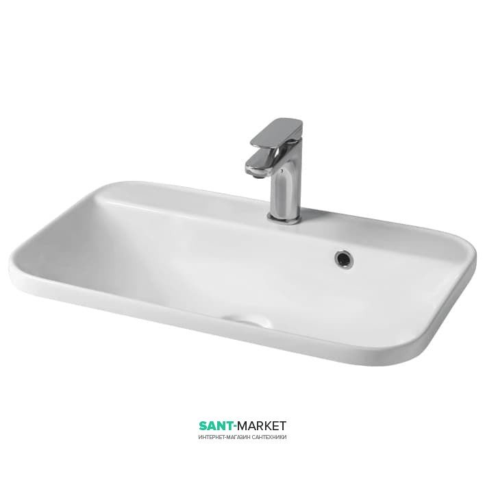 Раковина для ванной ArtCeram Gio Evolution 60х40 см белый матовый GIL007 05;00