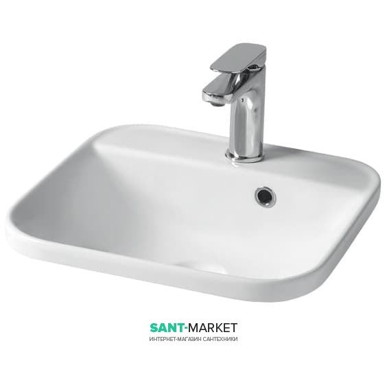Раковина для ванної ArtCeram Gio Evolution 40х40 см білий матовий GIL008 05; 00