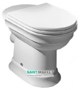 Унітаз підлоговий без бачка Hatria DOLCEVITA 37x59 см YXXP01