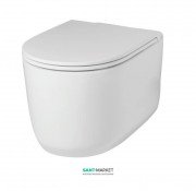 Унітаз підвісний ArtCeram Gio Evolution 36,5х55 см білий матовий GIV001 05; 00