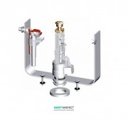 Механізм змиву для бачка унітазу Artceram Hermitage бронза HEA010 72