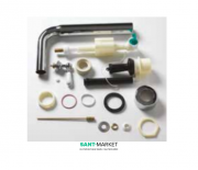 Механизм смыва для бачка унитаза Artceram Hermitage хром HEA013 71