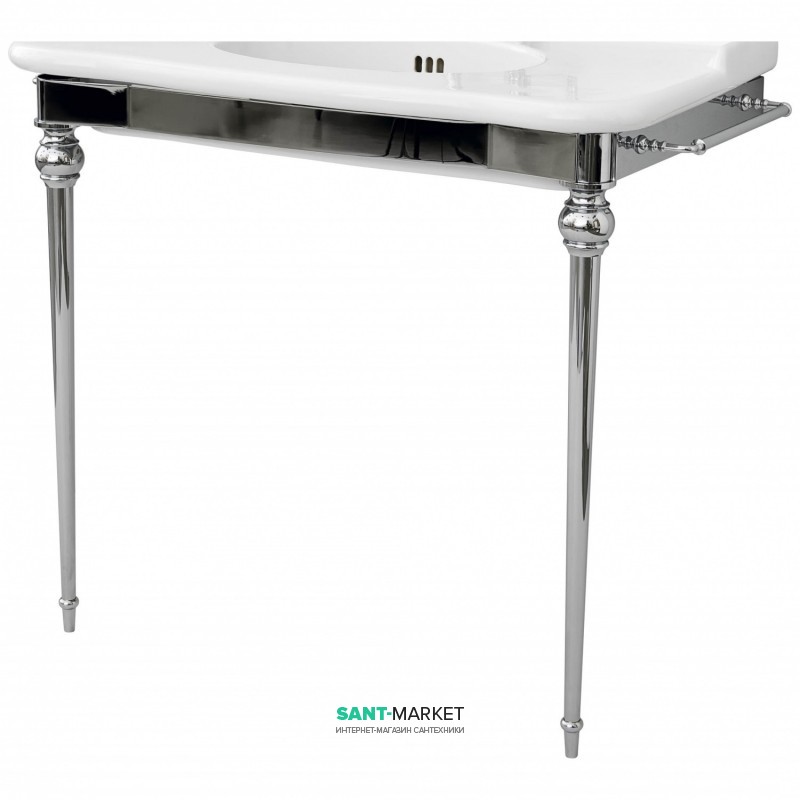 Консоль под раковину ArtCeram Hermitage на 92 см хром HEA016 71