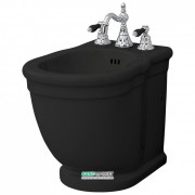 Біде підлогове Artceram Hermitage 36х55 см чорний глянсовий HEB001 03; 00