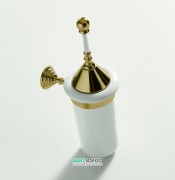 Ершик для унитаза ArtCeram Victoria настенный белый/бронза HEA029 72