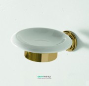 Мыльница для ванной Artceram Victoria настенная белый/бронза HEA026 72