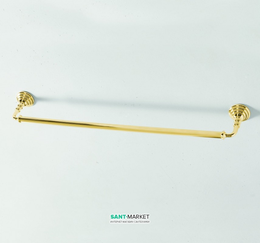 Настенный держатель для полотенец ArtCeram Victoria 60 см золото HEA031 73