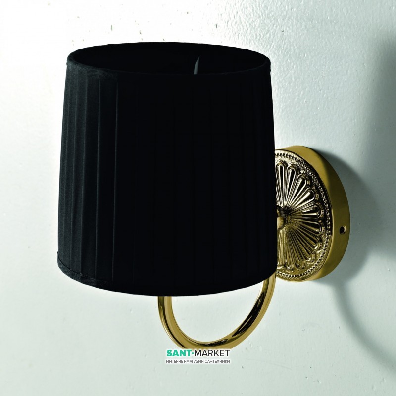 Світильник для ванної ArtCeram Versailles настінний чорний / бронза HEA039 72