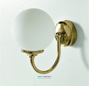 Светильник для ванной ArtCeram Victoria настенный белый белый/бронза HEA036 72