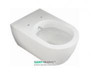 Унітаз підвісний безободковий Hatria Fusion 35.5х54 см з функцією біде білий VBY1CC01