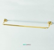 Настенный держатель для полотенец ArtCeram Victoria 60 см золото HEA031 73
