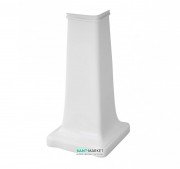 Пьедестал для раковины ArtCeram Hermitage белый глянцевый HEC002 01;00