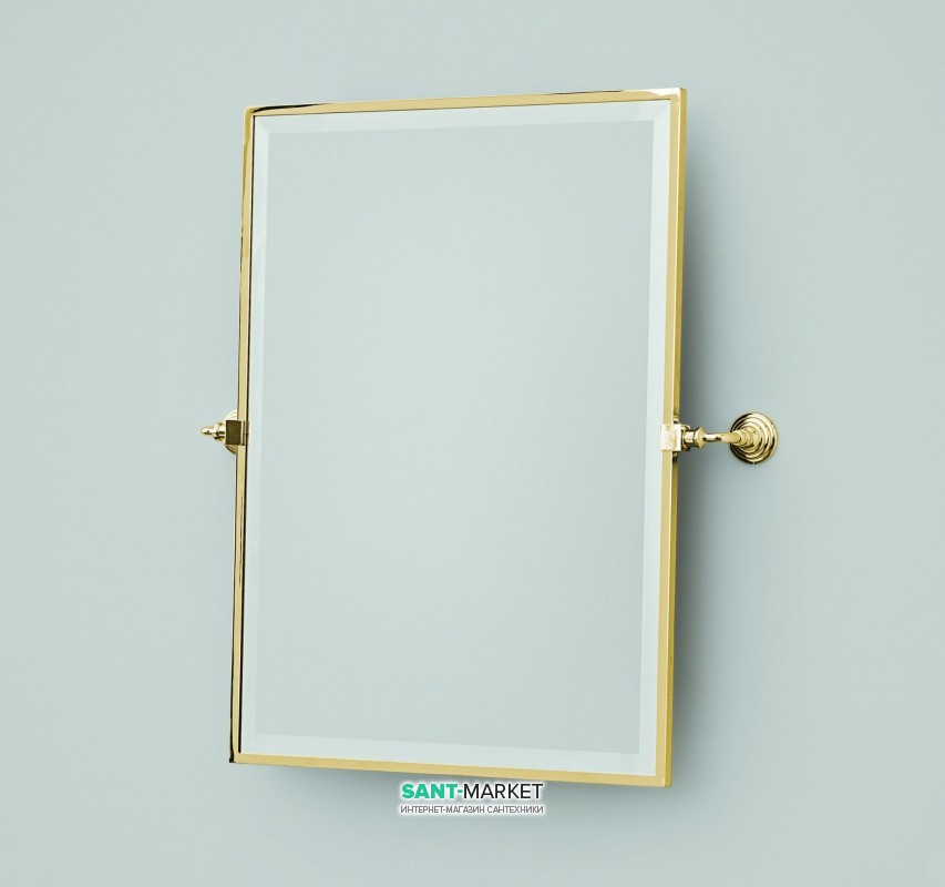 Зеркало в ванную комнату ArtCeram Victoria 61х65 см золото EA034 73
