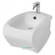 Біде підвісне Artceram Hi-Line 38х54,5 см білий глянсовий HIB001 01; 00