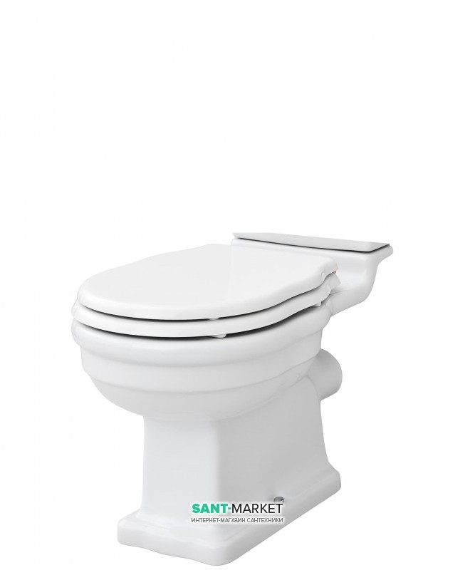 Чаша унитаза-моноблок ArtCeram Hermitage 36х71 см белый глянцевый HEV008 01;00