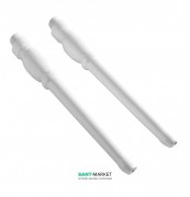 Ніжки для раковини ArtCeram Hermitage кераміка білий глянсовий HEC003 01; 00