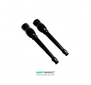 Ножки для раковины ArtCeram Hermitage керамика чёрный глянцевый HEC003 03;00