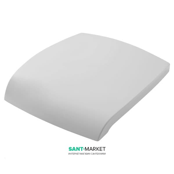 Сиденье с крышкой для унитаза ArtCeram Hi-Line белый глянцевый/золото HIA001 01;73