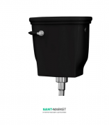 Зливний бачок для унітазу ArtCeram Hermitage чорний глянсовий HEC005 03; 00